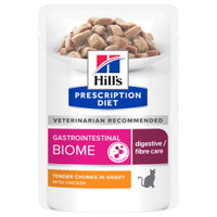 Hill's Prescription Diet Gastrointestinal Biome Kip natvoer voor volwassen katten - 1,02 kg