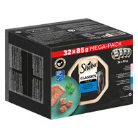 Sheba Classics Paté variaties natvoer voor volwassen katten - 2,72 kg
