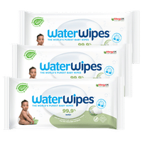WaterWipes Snoetenpoetser Zeepbes babydoekjes - 180 stuks