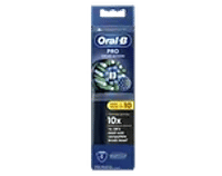 Oral-B CrossAction zwarte opzetborstels - 10 stuks