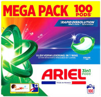 Ariel 3in1 Bonte was wascapsules - 100 wasbeurten