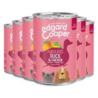 Edgard & Cooper puppy graanvrij eend & kip natvoer voor honden - 2,4 kg