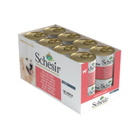 Schesir In Jelly kip en wortel natvoer voor honden - 4,56 kg