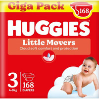Huggies Little Movers luiers maat 3 - 168 stuks
