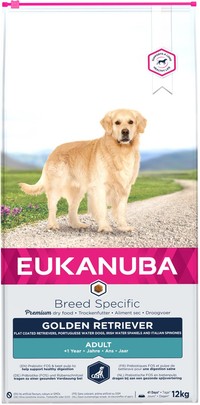 Eukanuba volwassen hond - Golden Retriever - kip - 12 kg