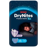Huggies DryNites nachtluiers jongens 8-15 jaar - 9 stuks