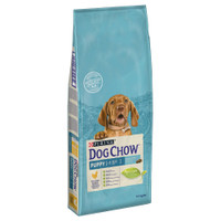 Dog Chow Puppy kip hondenbrokken - 28 kg