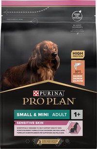 Purina Pro Plan Small&Mini Sensitive Skin Zalm hondenbrokken voor volwassen honden - 3 kg