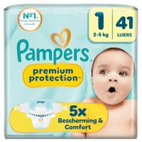 Pampers Premium Protection luiers maat 1 - 41 stuks