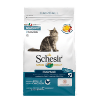 Schesir Hairball kip volwassen kattenvoer - 400 gram