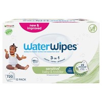 Waterwipes Sensitive+ babydoekjes - 720 stuks