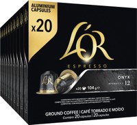 L'OR Espresso Onyx koffiecups - 200 stuks