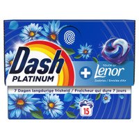 Dash 4in1 Platinum Zeebries wascapsules - 15 wasbeurten