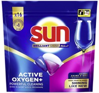 Sun Brilliant Shine All-in-1 - 16 vaatwastabletten