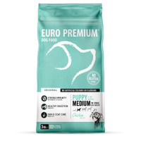 Euro Premium Puppy Medium Kip & Rijst hondenbrokken - 12 kg