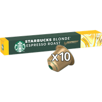 Starbucks Blonde Espresso Roast Nespresso cups - 10 stuks