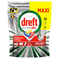 Dreft Platinum Plus citroen - 160 vaatwastabletten
