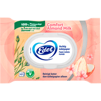 Edet Amandel vochtig toiletpapier - 42 vellen
