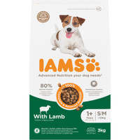 IAMS volwassen kleine & middelgrote rassen lam hondenbrokken - 9 kg