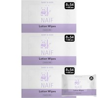 Naïf plasticvrije lotionbabydoekjes - 1296 stuks