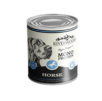 Riverwood monoproteïne paard natvoer voor honden - 400 gram