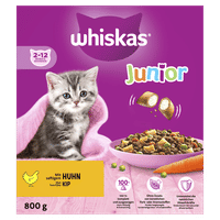 Whiskas Junior kip kattenbrokken - 800 gram