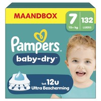 Pampers Baby Dry luiers maat 7 - 132 stuks