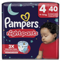 Pampers Baby Dry nachtluierbroekjes maat 4 - 40 stuks