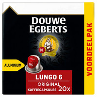 Douwe Egberts Lungo Original koffiecups - 20 stuks