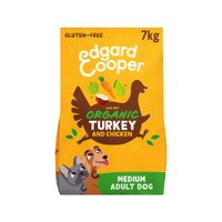 Edgard & Cooper biologisch kalkoen & kip hondenbrokken voor volwassen honden - 7 kg
