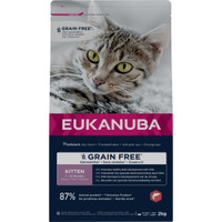 Eukanuba Kitten Graanvrij zalm kattenbrokken - 2 kg