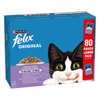 Felix Original Selection gelei natvoer voor katten - 6,8 kg