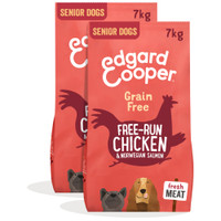 Edgard & Cooper Scharrelkip Noorse Zalm Senior hondenbrokken - 14 kg
