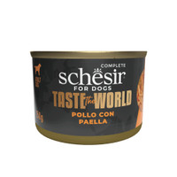 Schesir Taste The World Kip & Paella natvoer voor honden - 1,2 kg