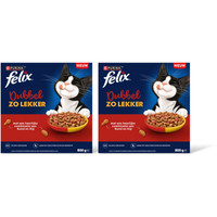 Felix Dubbel zo lekker rund en kip kattenbrokken - 4 kg