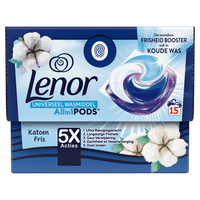 Lenor Katoen Fris wascapsules - 15 wasbeurten
