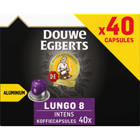 Douwe Egberts Lungo Intens koffiecups - 40 stuks