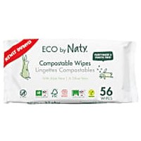 Naty Gevoelige Huid Aloë vera babydoekjes - 56 stuks