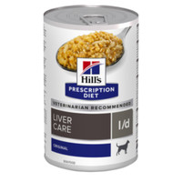 Hill's Prescription Diet l/d Liver Care natvoer voor honden - 12 x 370 gram (4440 gram totaal)