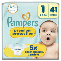 Pampers Premium Protection luiers maat 1 - 41 stuks