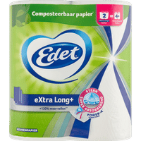Edet Extra Long+ keukenpapier - 2 rollen