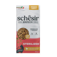 Schesir Monoproteïne gesteriliseerde kip kattenbrokken - 10 kg