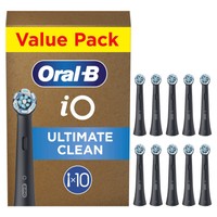 Oral-B iO Ultimate Clean zwarte opzetborstels - 10 stuks