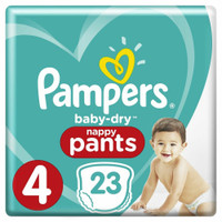 Pampers Baby Dry luierbroekjes maat 4 - 23 stuks