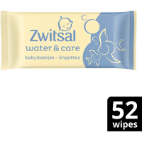 Zwitsal Water & Care babydoekjes - 52 stuks