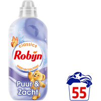 Robijn Puur & Zacht wasverzachter - 55 wasbeurten