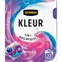 Jumbo All in One 5 in 1 bonte wascapsules - 22 wasbeurten
