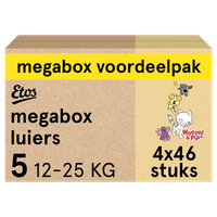 Etos Woezel & Pip luiers maat 5 - 184 stuks