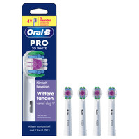 Oral-B 3D White opzetborstels - 4 stuks