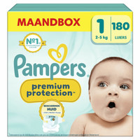 Pampers Premium Protection luiers maat 1 - 180 stuks